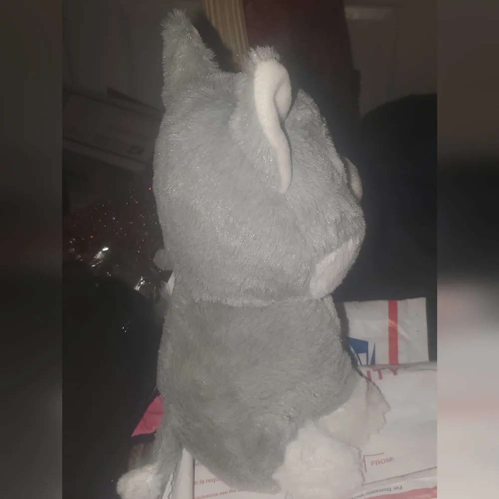 Plushie Siberia Husky Stuffed Animal/TY Like - Picture 6 of 7